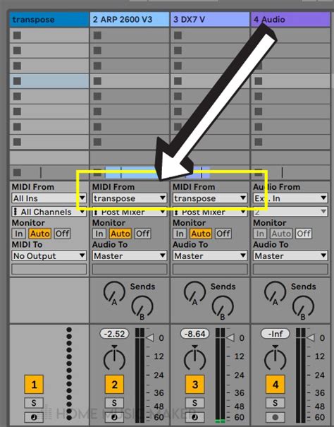 MIDI transpose and channel changer 